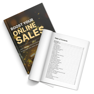 Boost Your Online Sales - TOC