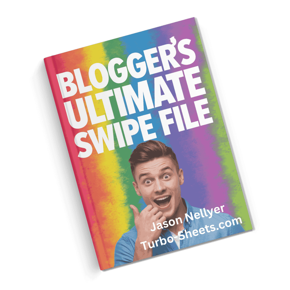 Bloggers Ultimate Swipe File - Left Tilt 1000x1000