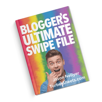 Bloggers Ultimate Swipe File - Left Tilt