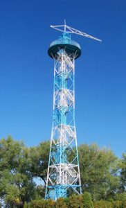 Parachute Tower In Katowice