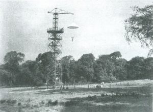 Lundie Tower View Of Parachute Tower